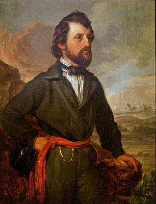 William Smith Jewett John Charles Fremont Spain oil painting art